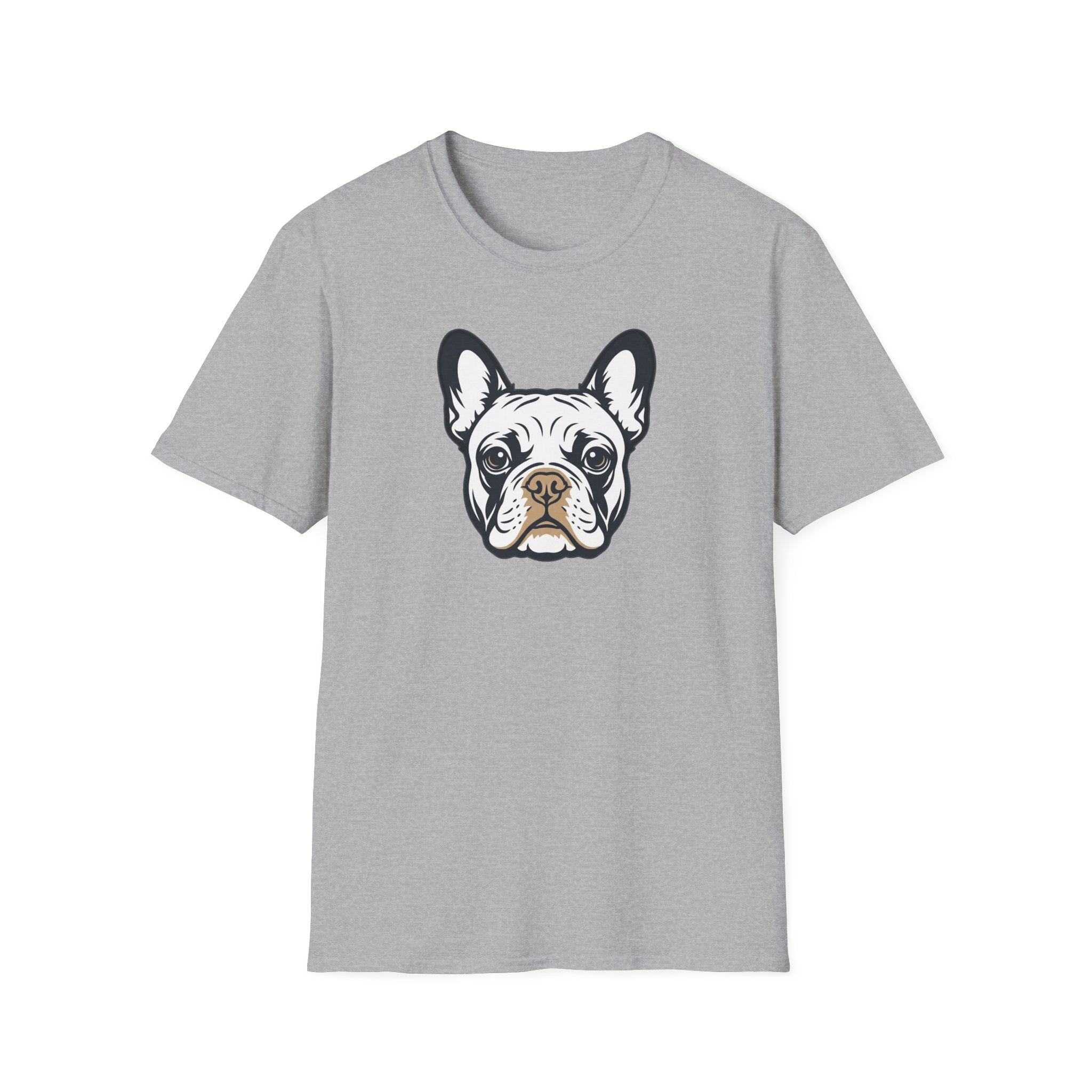 French Bulldog Graphic T‑Shirt — Cute Frenchie Face Tee