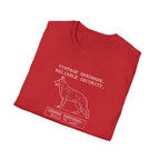 German Shepherd T-Shirt – “Vintage Hardware, Reliable Security” Graphic Tee