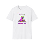 Level Up Frenchie T-Shirt — Gaming Bulldog Graphic Tee