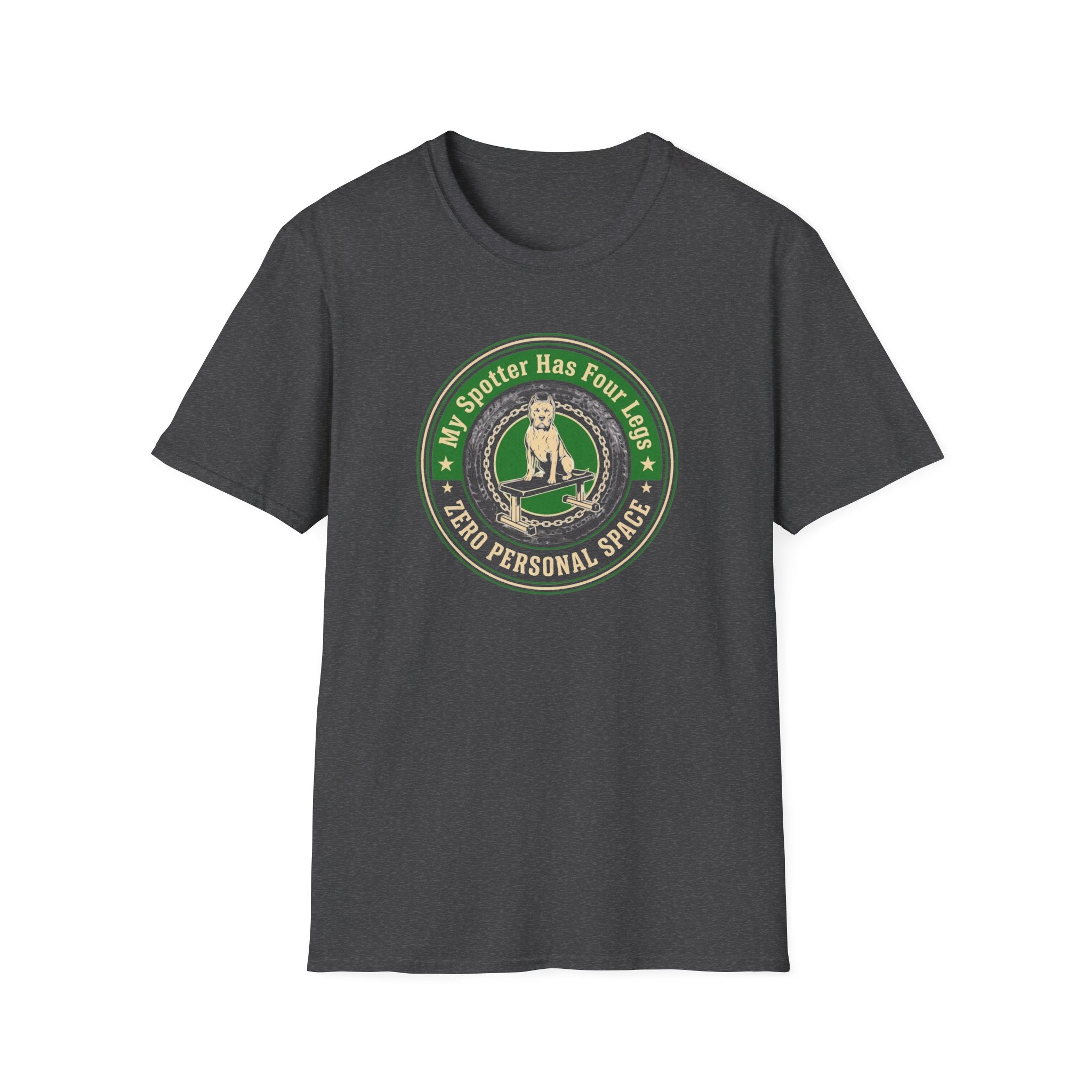 Pitbull Weightlifting Badge T-Shirt