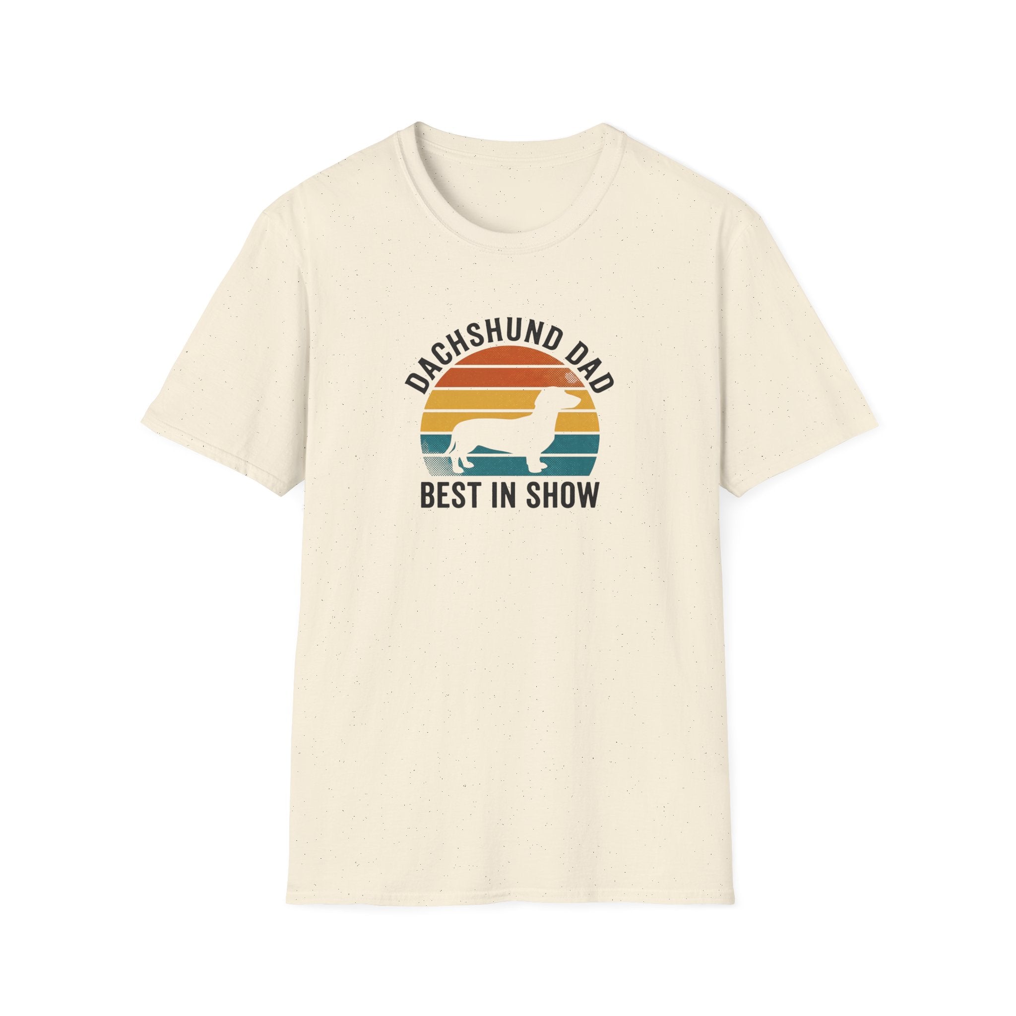 Dachshund Dad T‑Shirt — "Best in Show" Retro Dog Tee