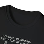 German Shepherd T-Shirt – “Vintage Hardware, Reliable Security” Graphic Tee