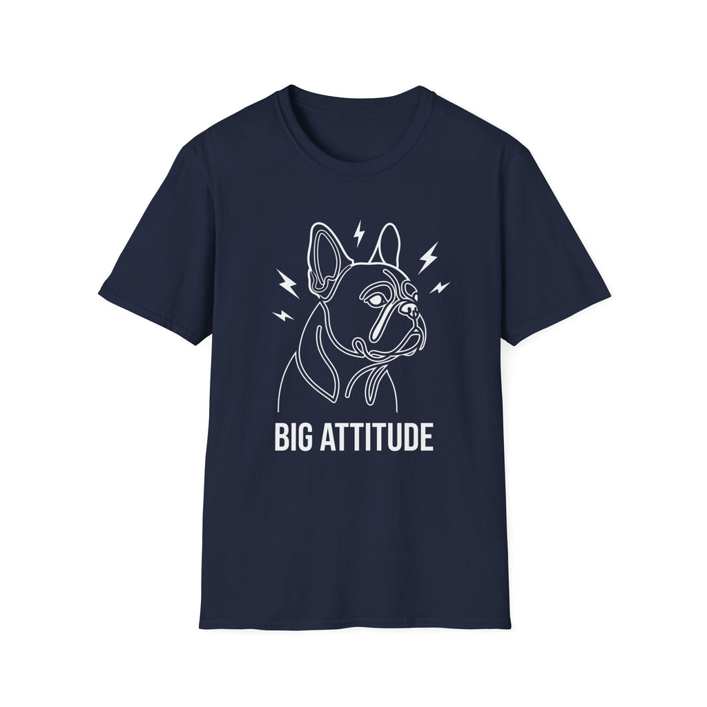 Big Attitude French Bulldog T-Shirt
