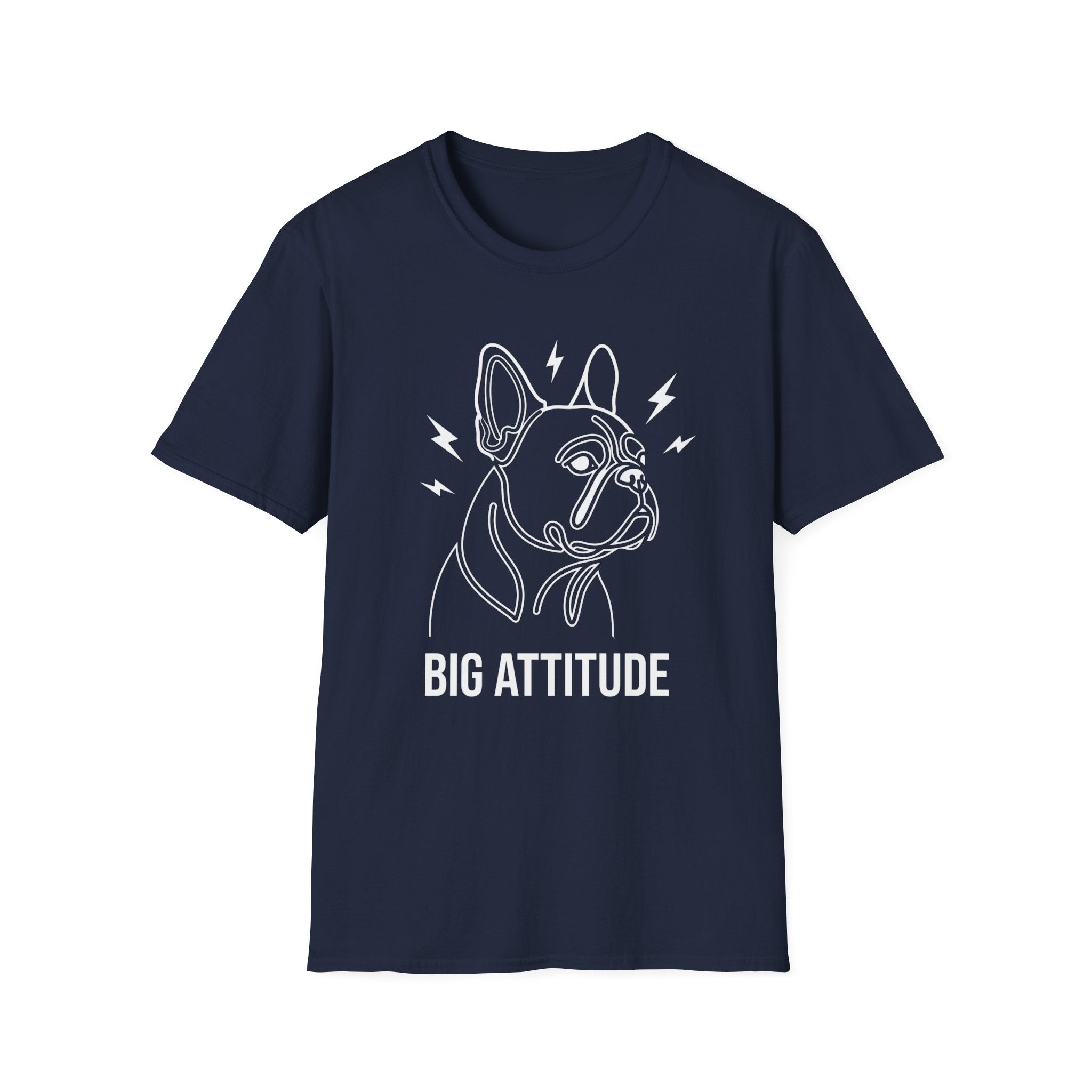 Big Attitude French Bulldog T-Shirt