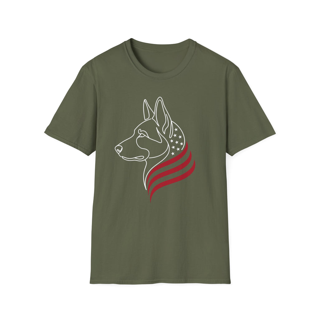 Patriotic German Shepherd T-Shirt