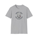 Small Dog Big Attitude T-Shirt — Funny French Bulldog Tee for Dog Lovers
