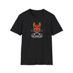 K9 Angler T‑Shirt — Tactical Fly Fishing Dog Design