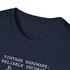 German Shepherd T-Shirt – “Vintage Hardware, Reliable Security” Graphic Tee