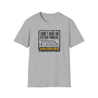 Funny Corgi T-Shirt — "I Don't Have an Attitude Problem, You Have a Vertical Problem"