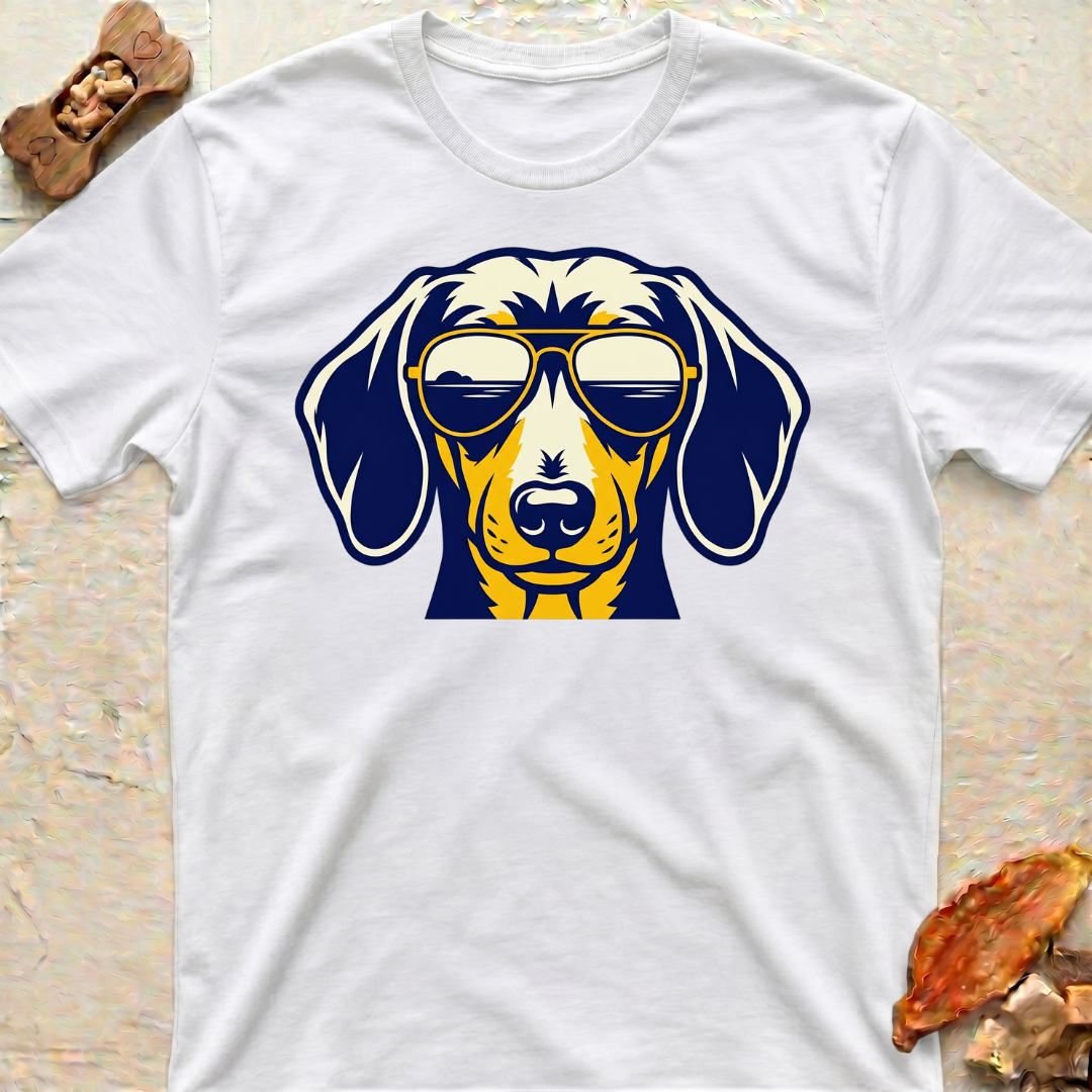 Dachshund with Sunglasses T-Shirt