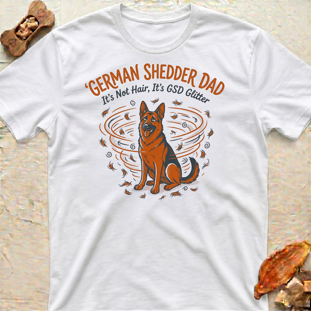 Funny German Shedder Dad T-Shirt