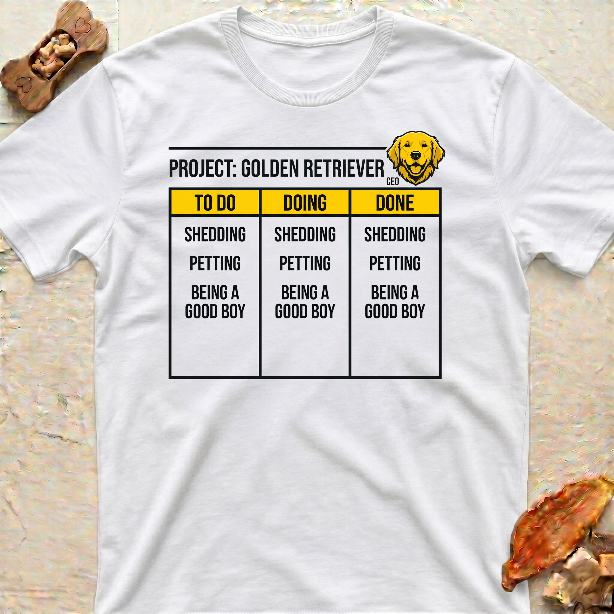 Golden Retriever Project T-Shirt