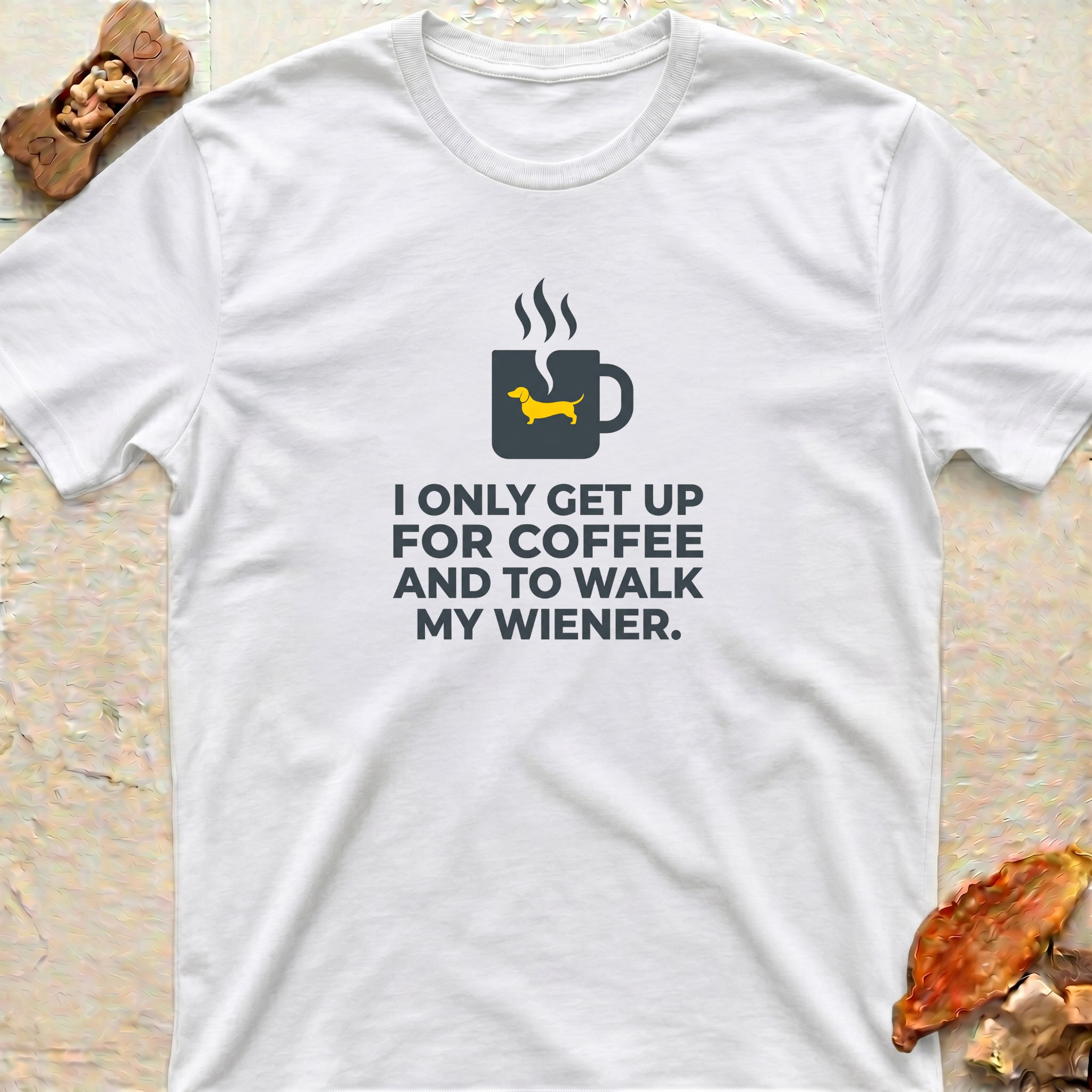 Coffee & Wiener Dog T-Shirt