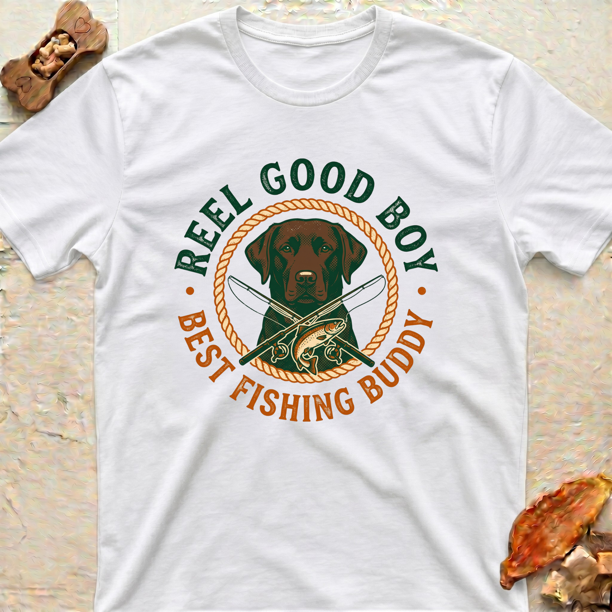 Fishing Lab Retriever T-Shirt