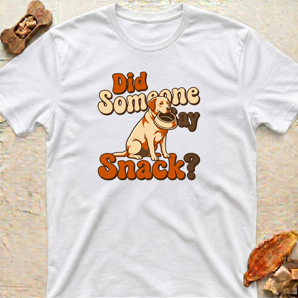 Did Someone Say Snack? Lab T-Shirt