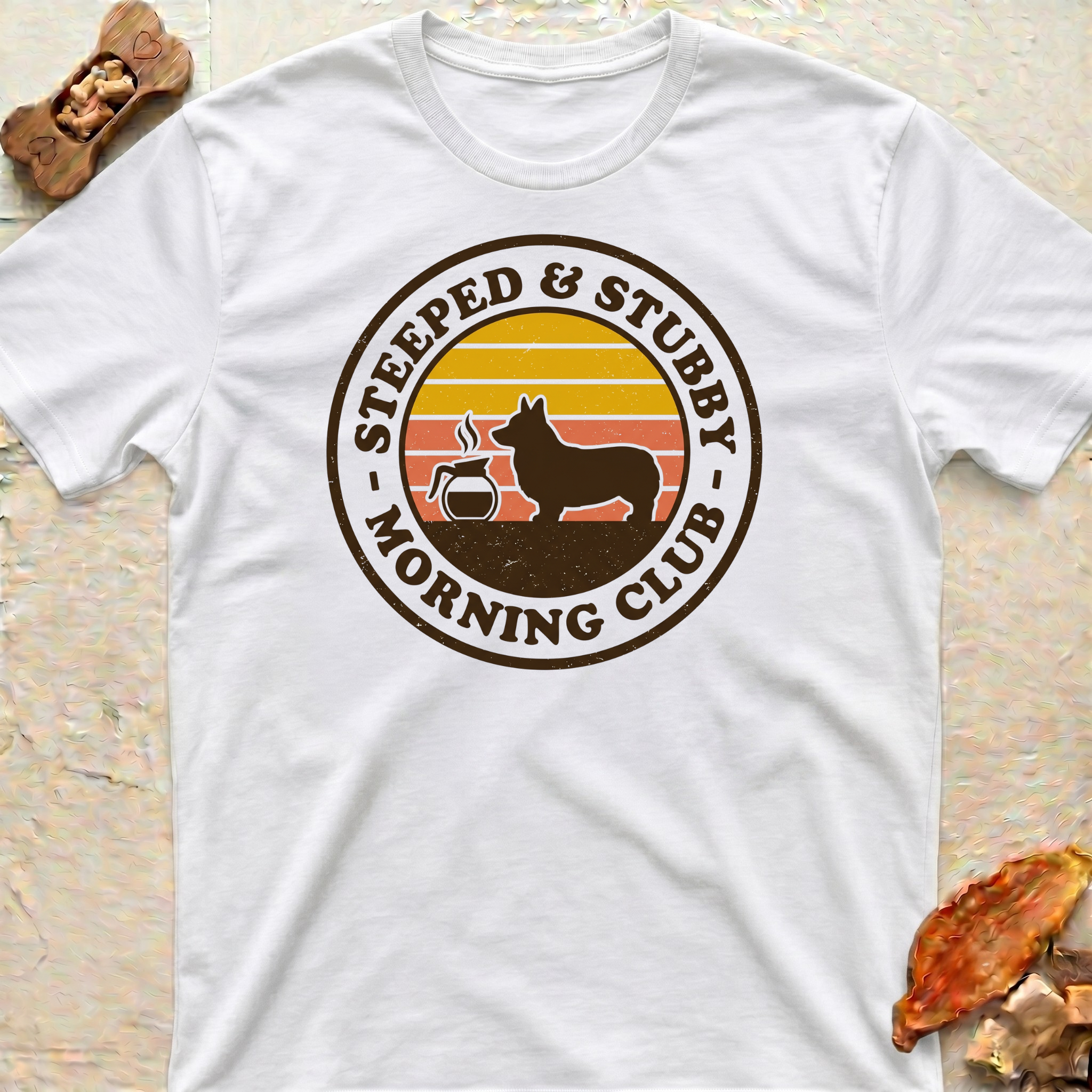 Steeped & Stubby Corgi T-Shirt