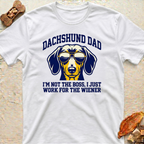 Dachshund Boss T‑Shirt