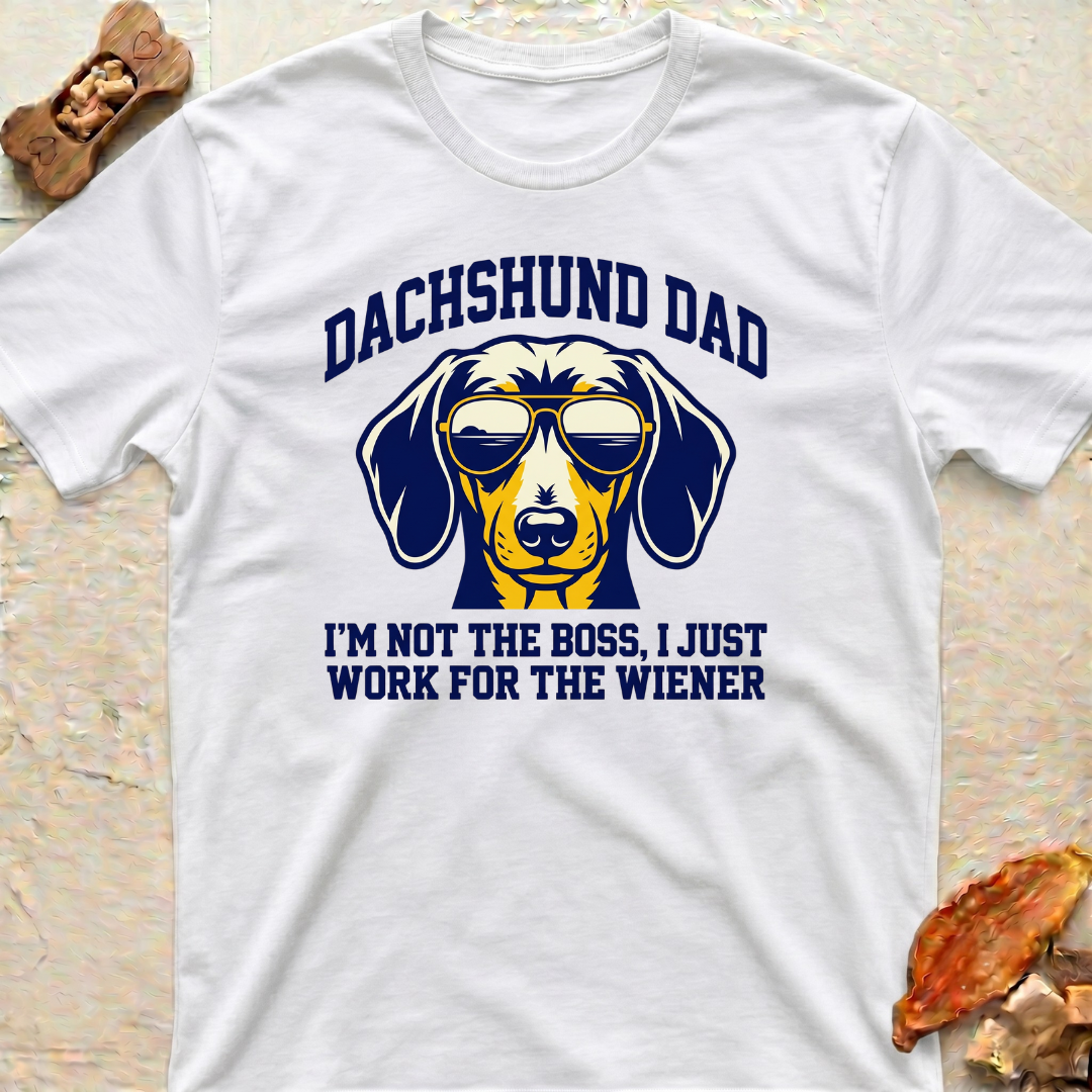 Dachshund Boss T‑Shirt