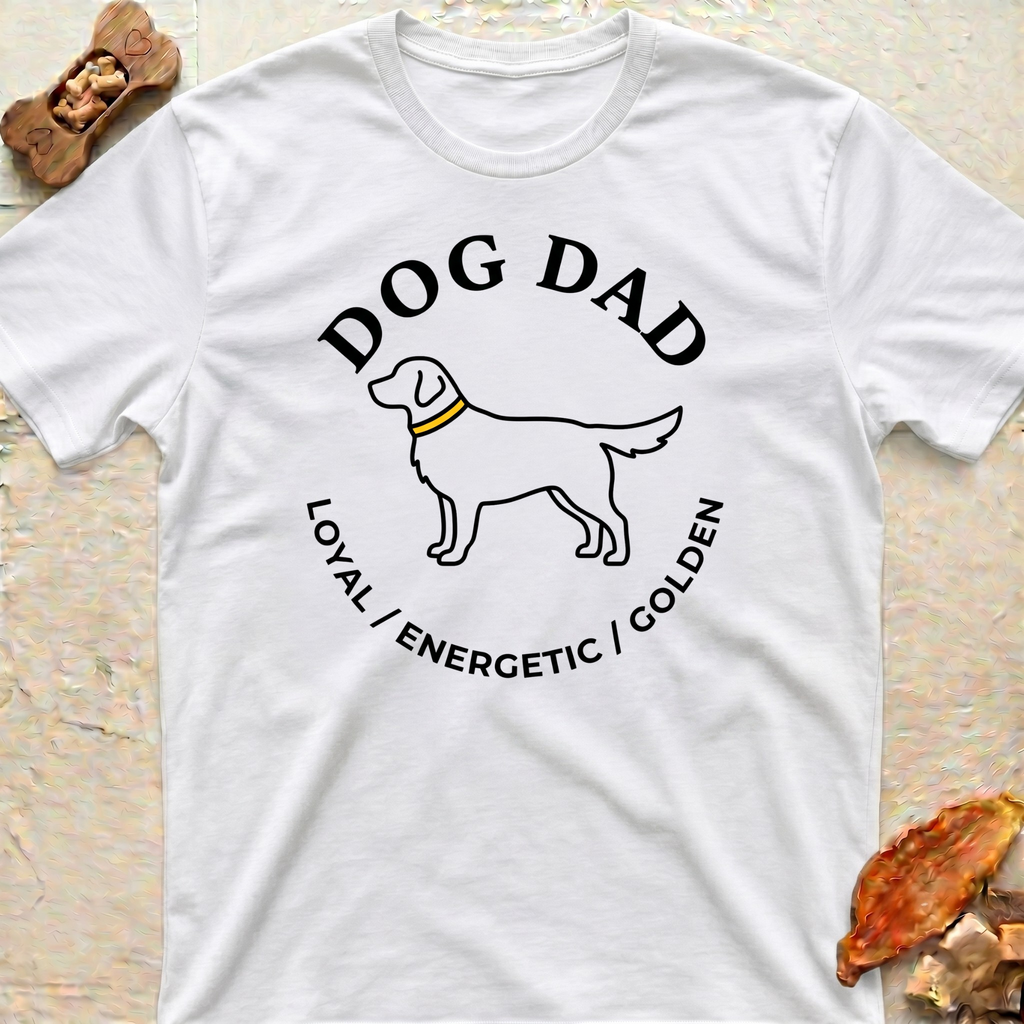 Golden Retriever Dad T-Shirt
