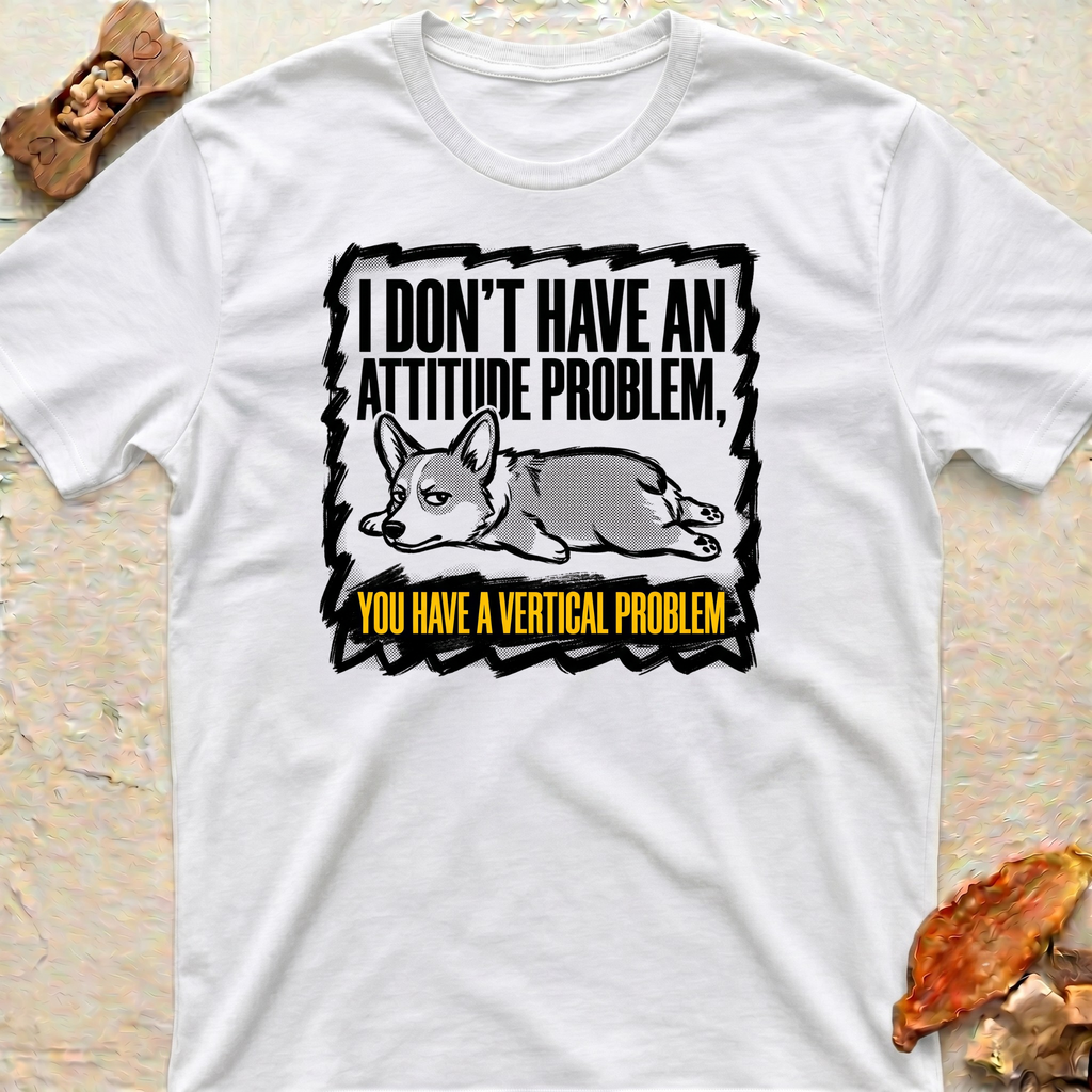Funny Corgi Attitude T-Shirt