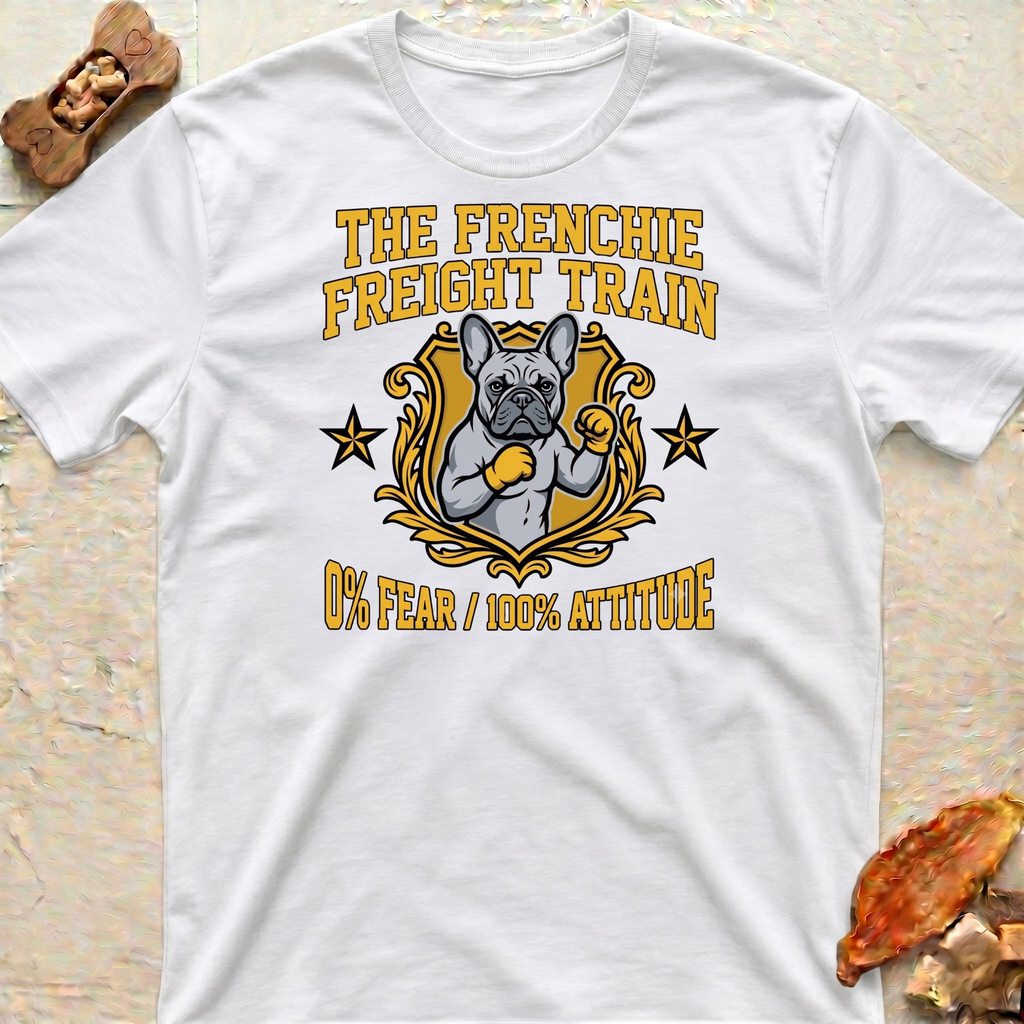 Frenchie Train T-Shirt