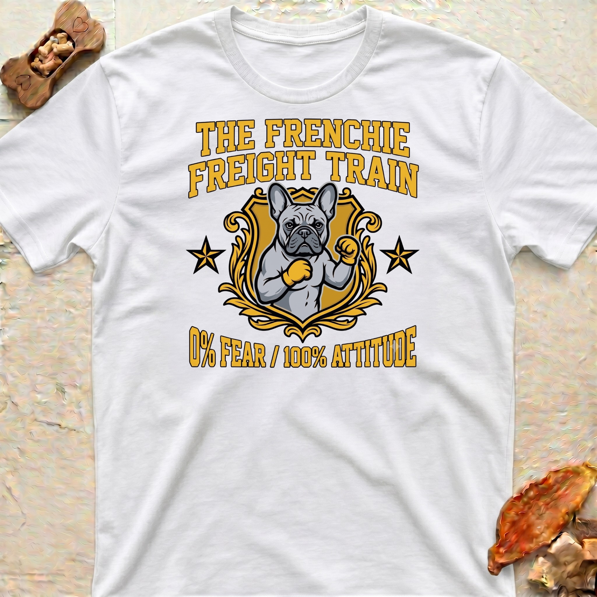 Frenchie Train T-Shirt