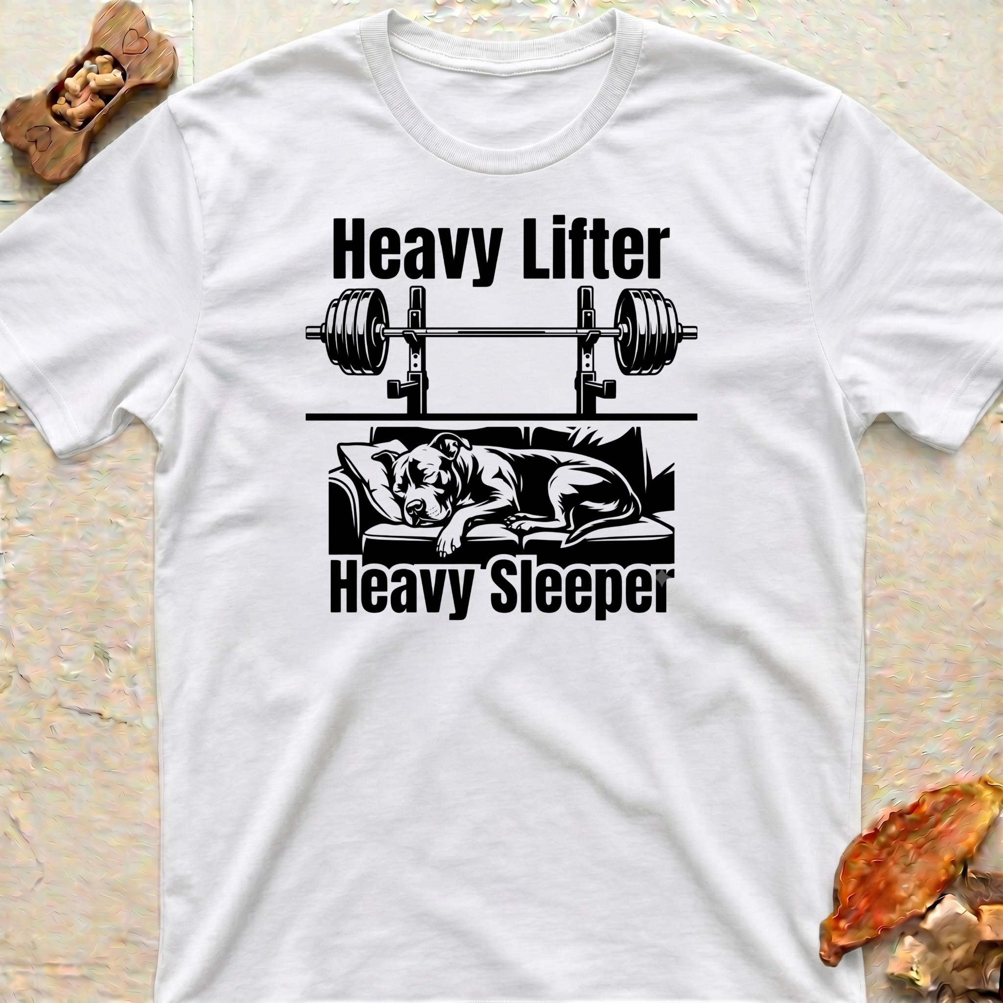 Sleeping Pitbull Gym T-Shirt