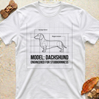 Dachshund T-Shirt – Engineered for Stubbornness