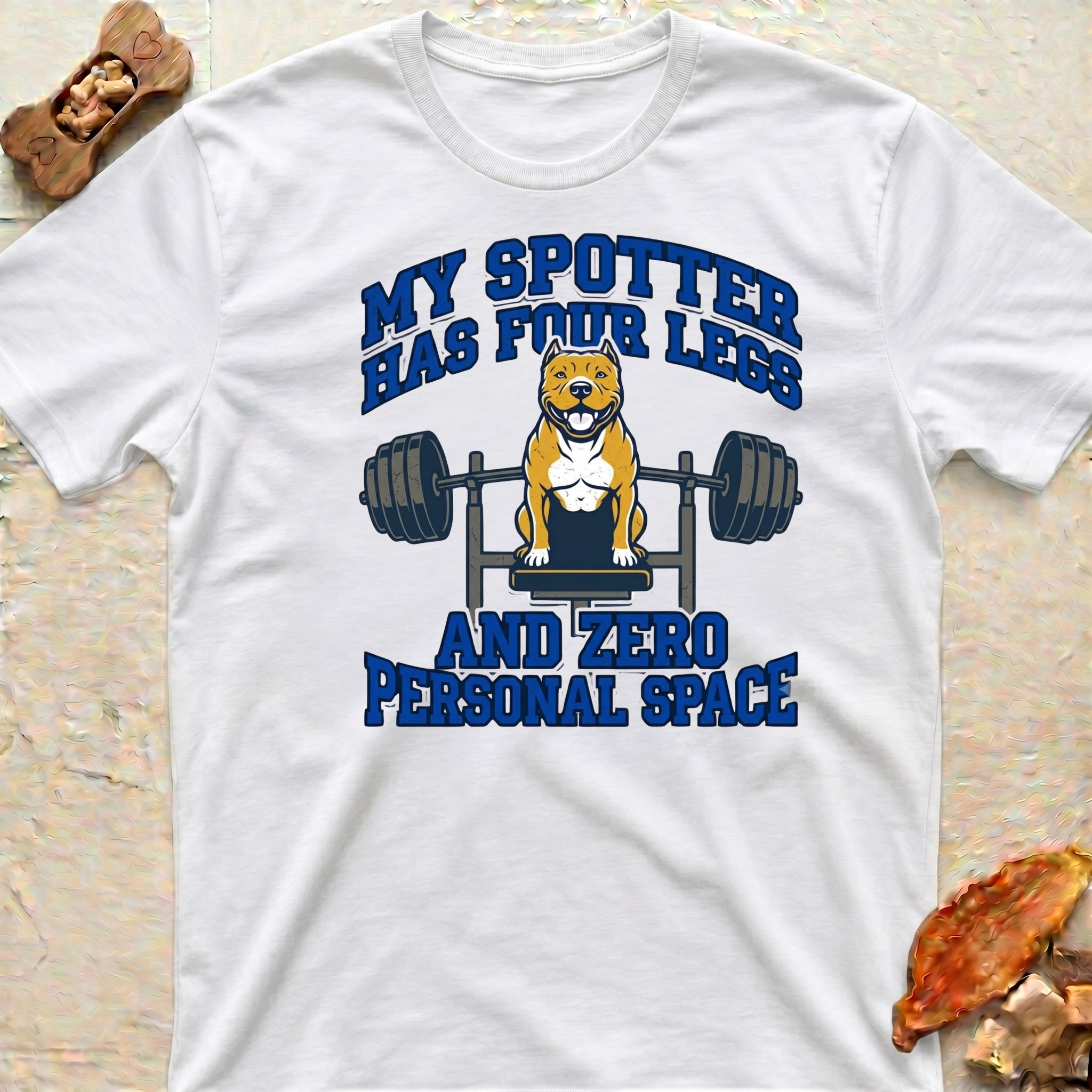 Pitbull Weightlifting Spotter T-Shirt