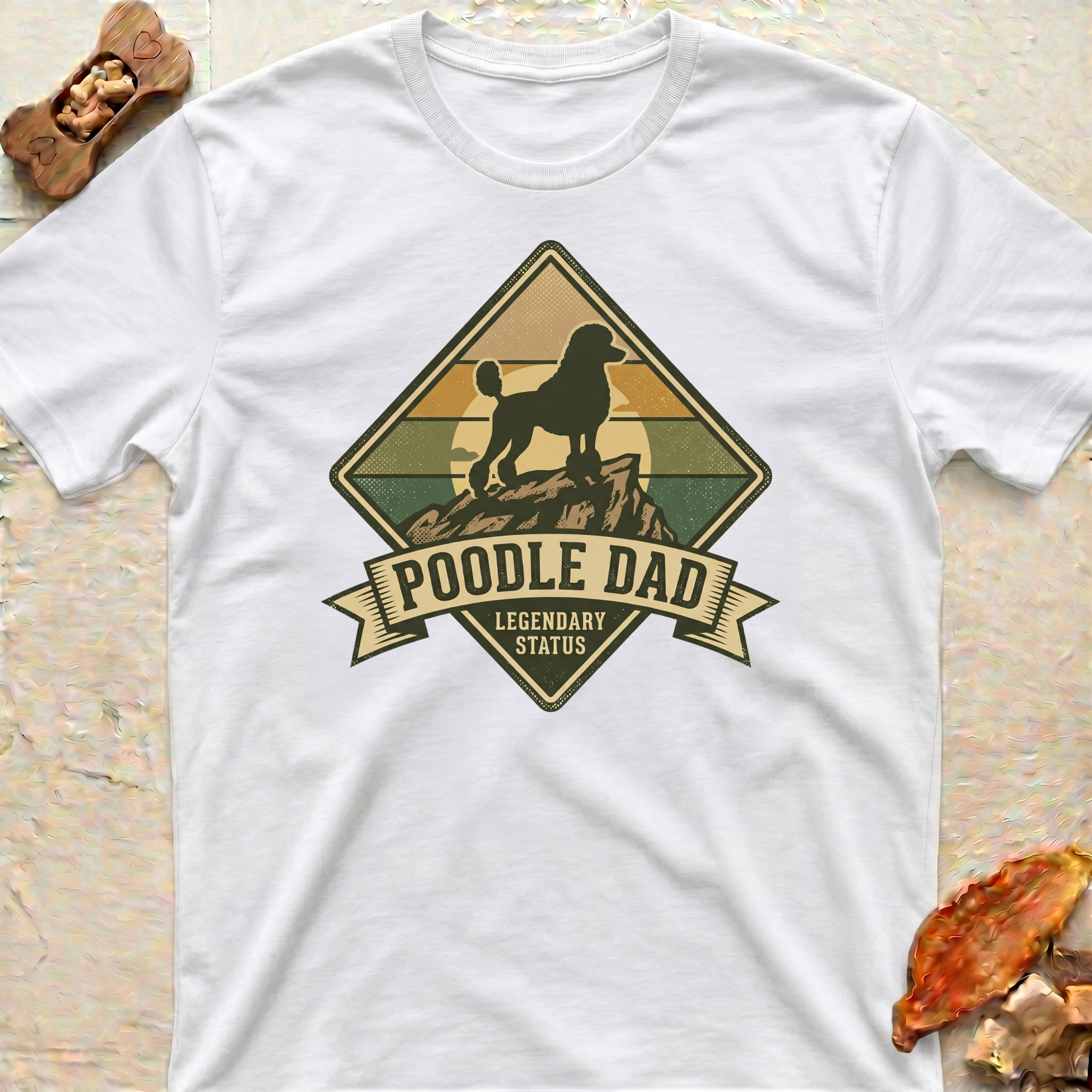 Poodle Dad Vintage T-Shirt