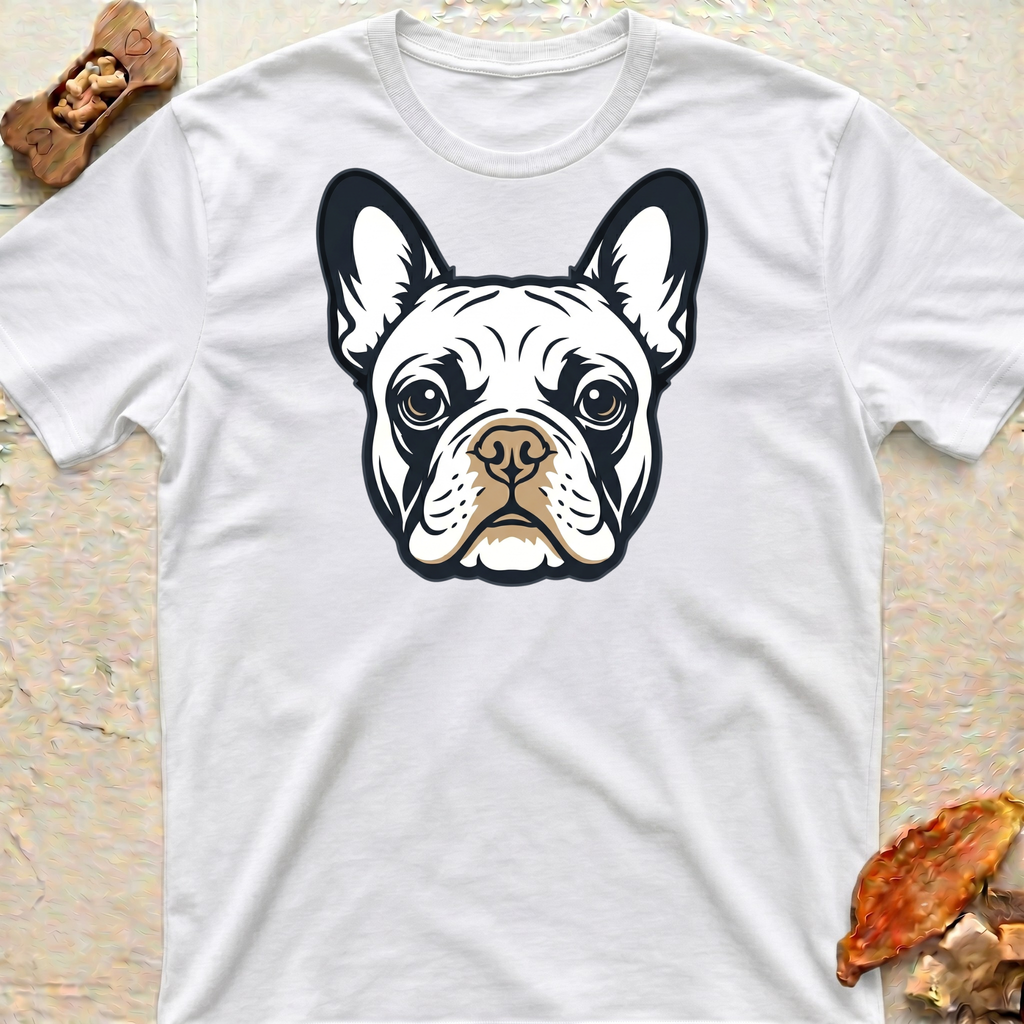 Cute Frenchie Face T-Shirt