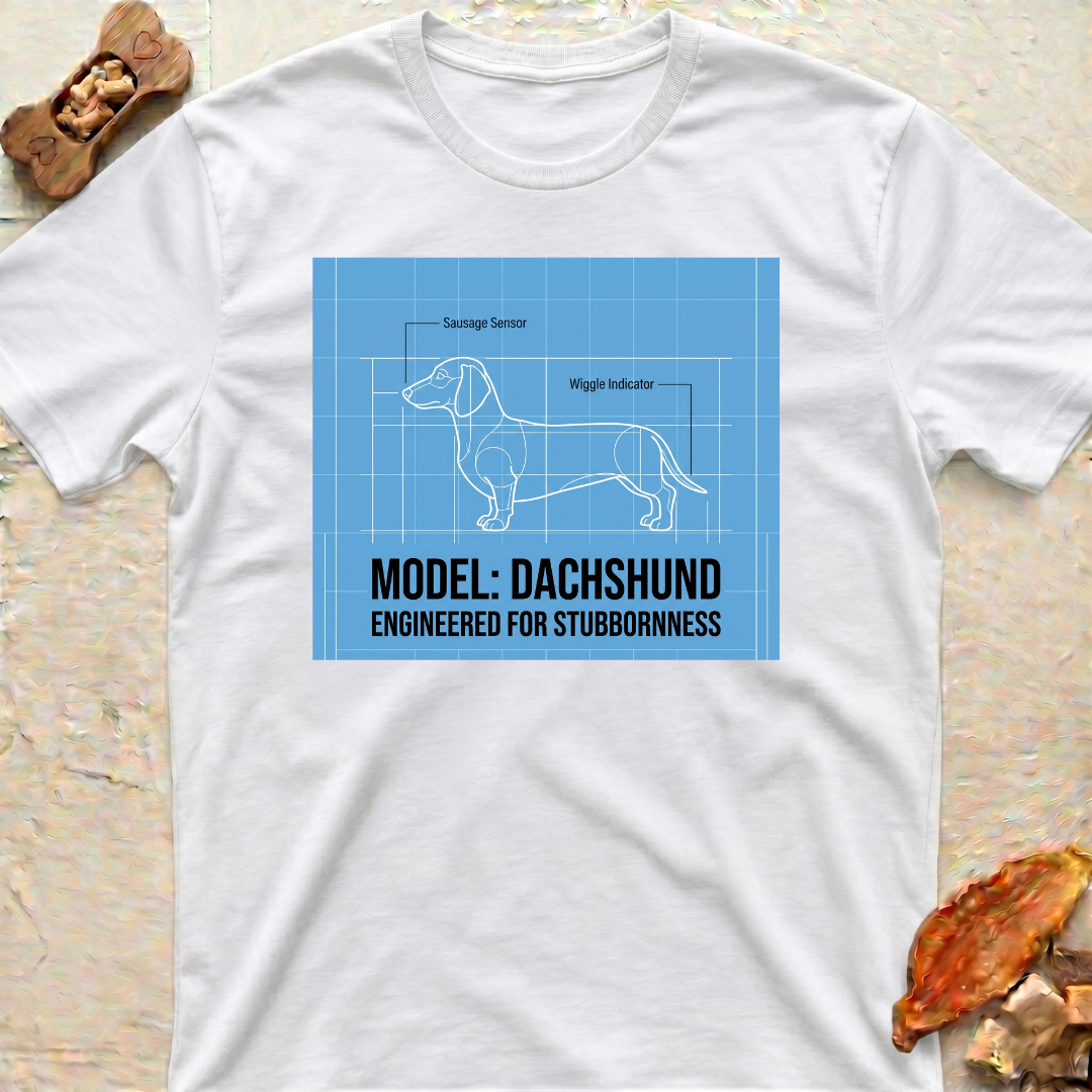 Dachshund Blueprint T-Shirt