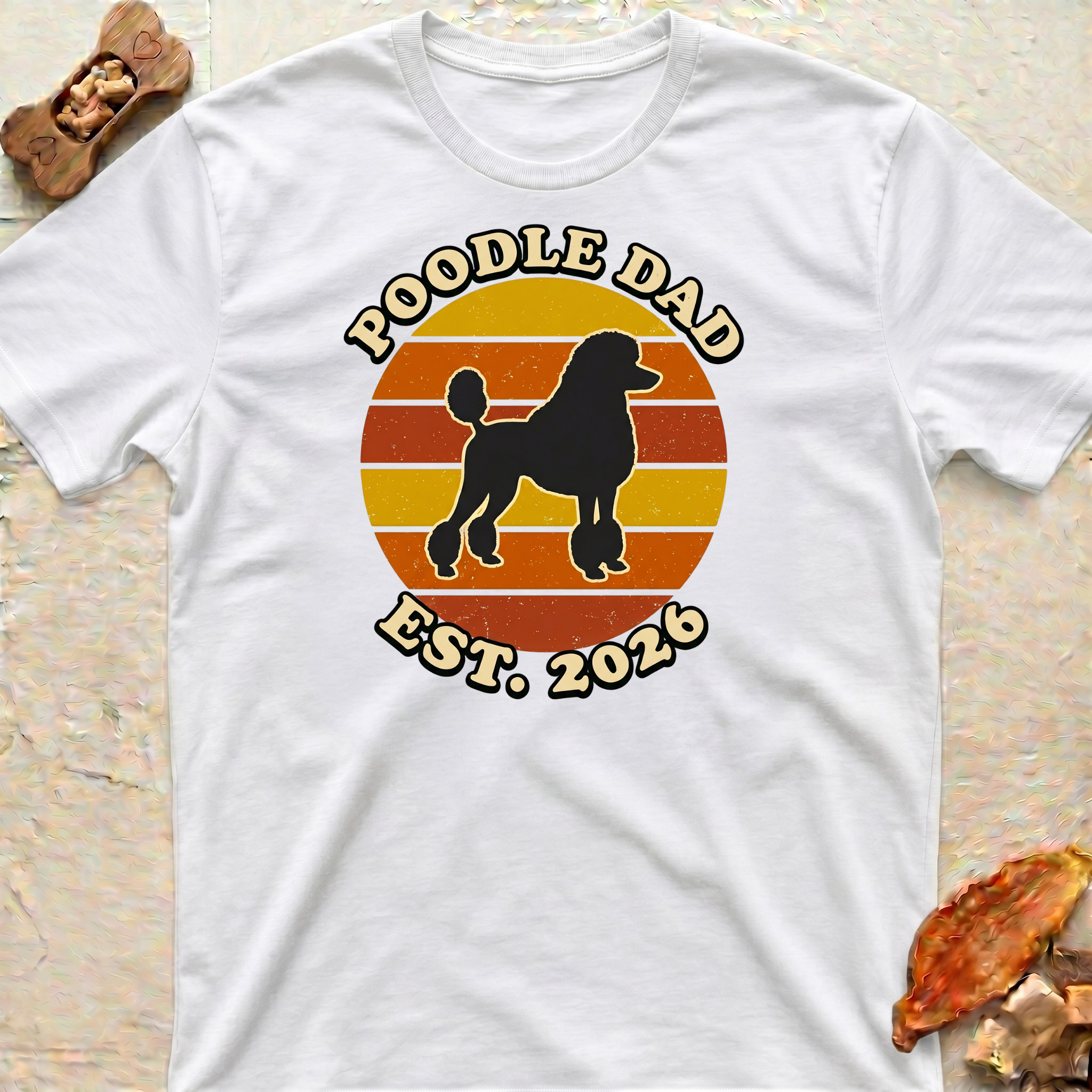 Poodle Dad 2026 T-Shirt