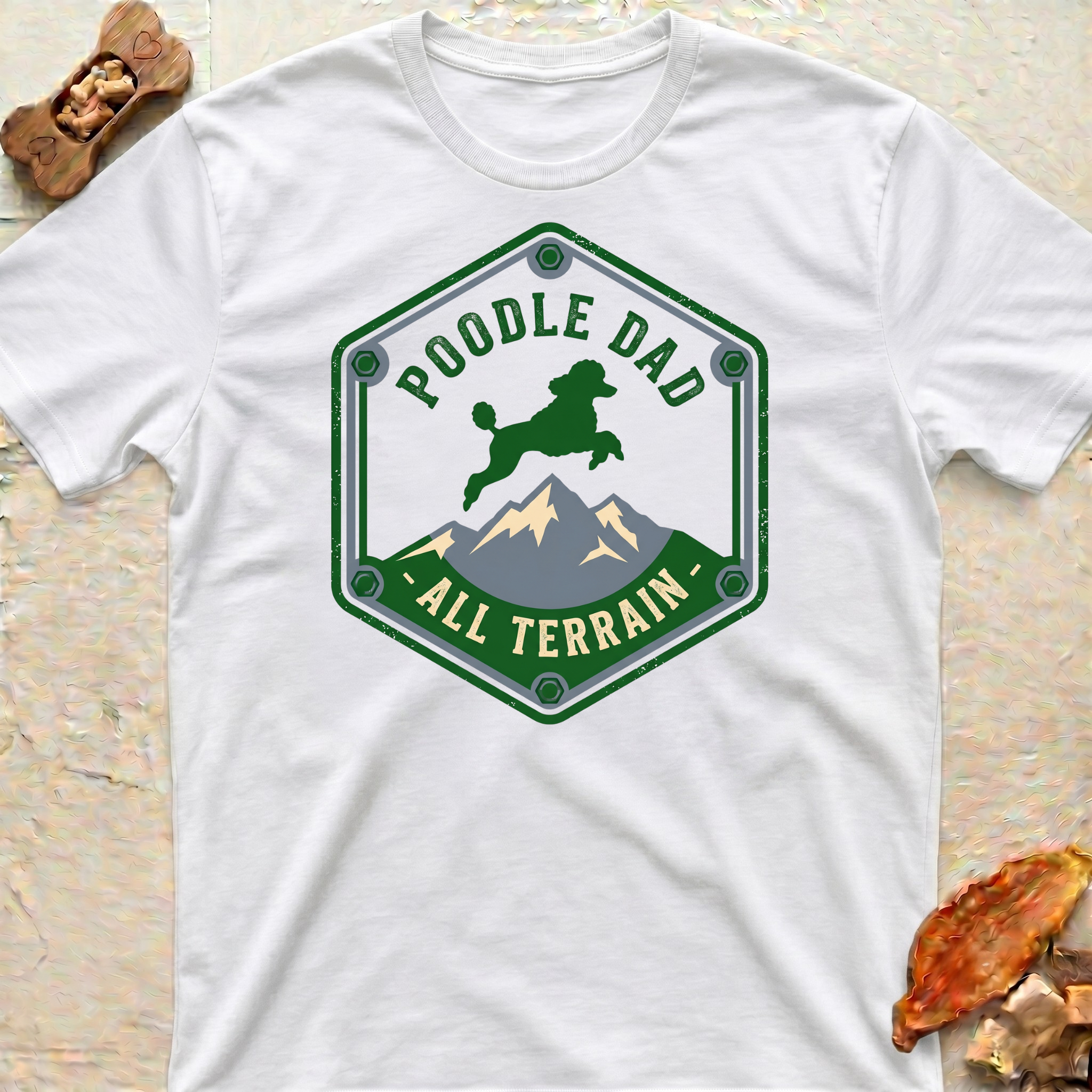 Hiking Poodle T-Shirt