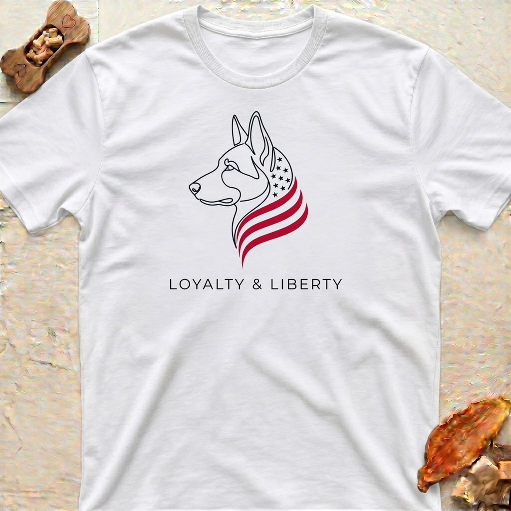 Patriotic German Shepherd T-Shirt