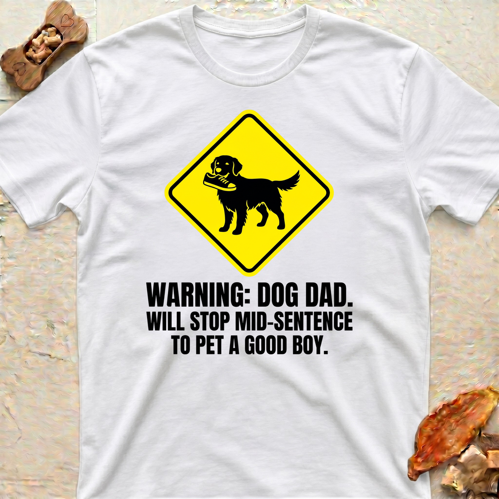 Golden Retriever Warning T-Shirt