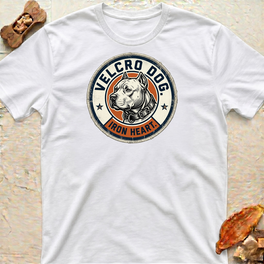 Velcro Dog Pitbull T-Shirt