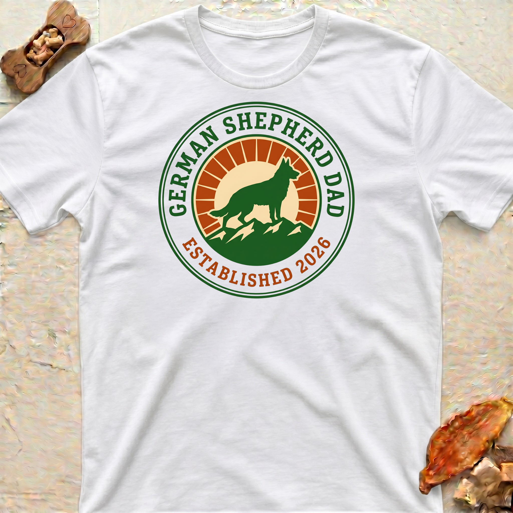 GSD Dad T-Shirt – Established 2026