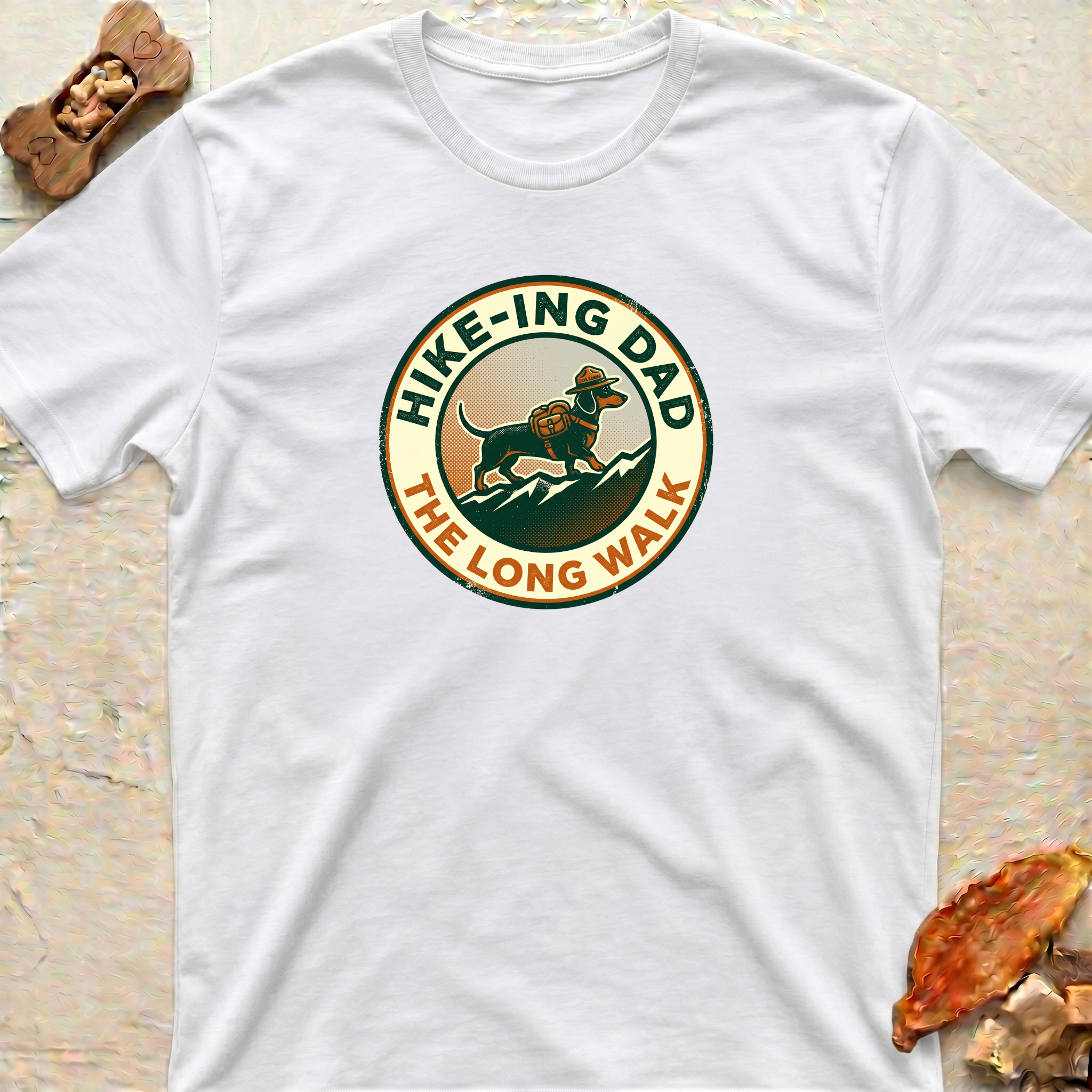 Hiking Dachshund Dad T-Shirt –