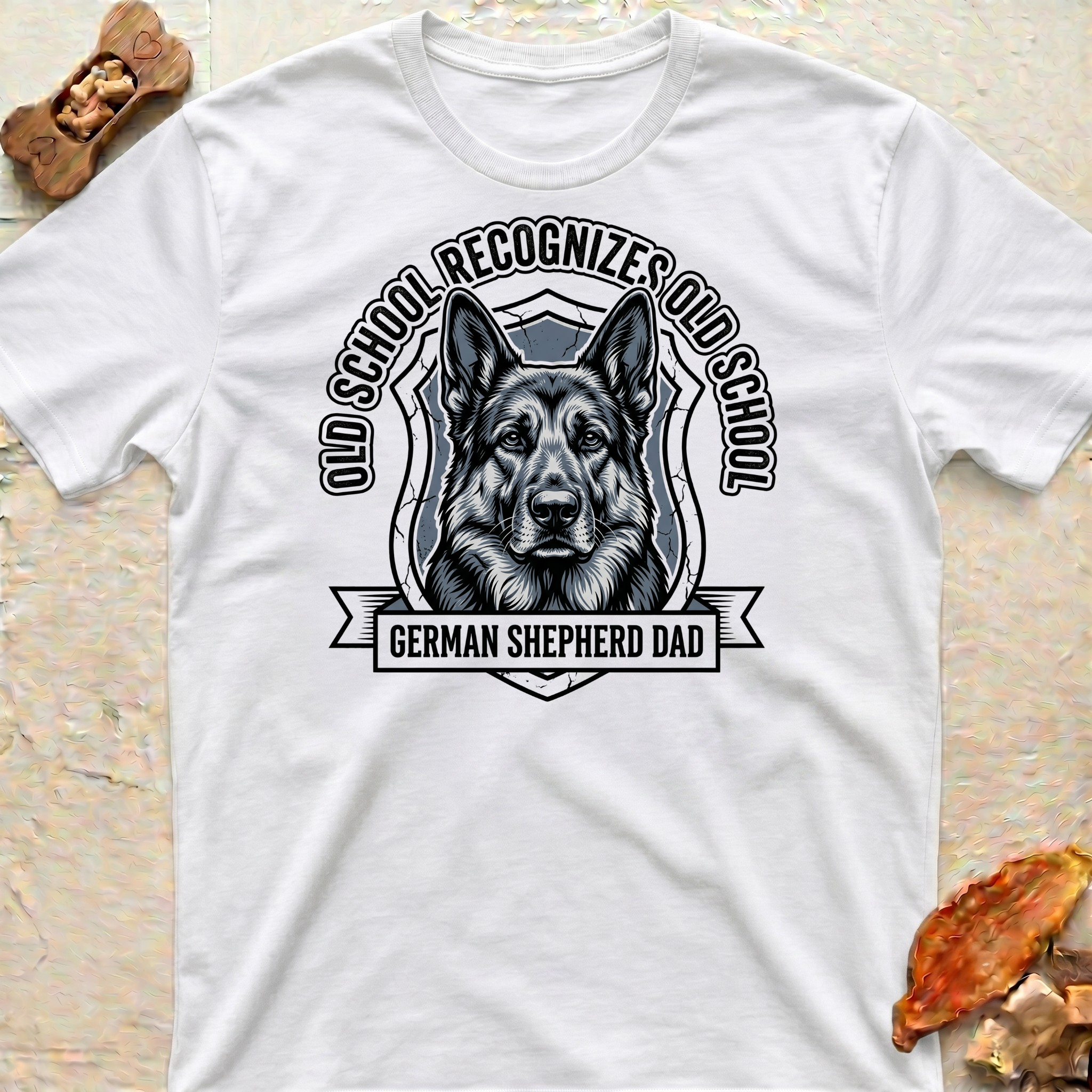 GSD Old School Dad T-Shirt