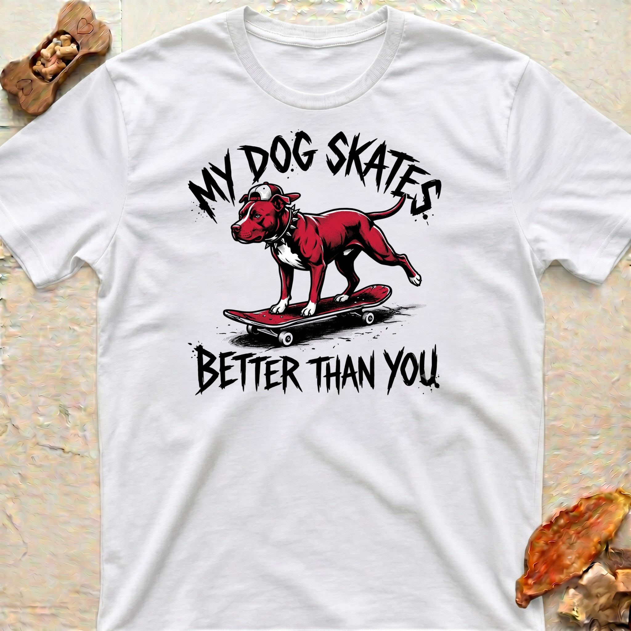My Skating Pitbull T-Shirt