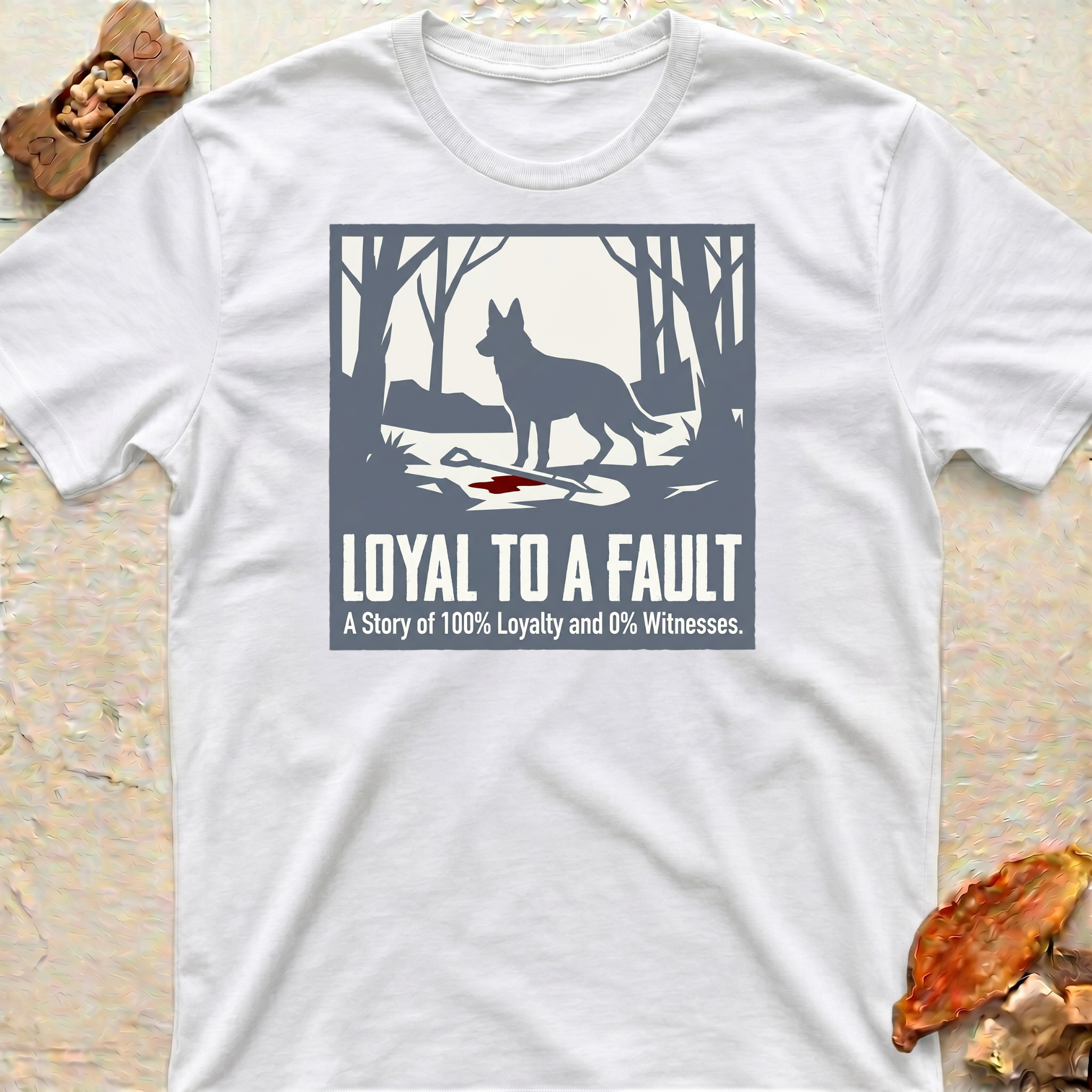 GSD T-Shirt — "Loyal to a Fault"