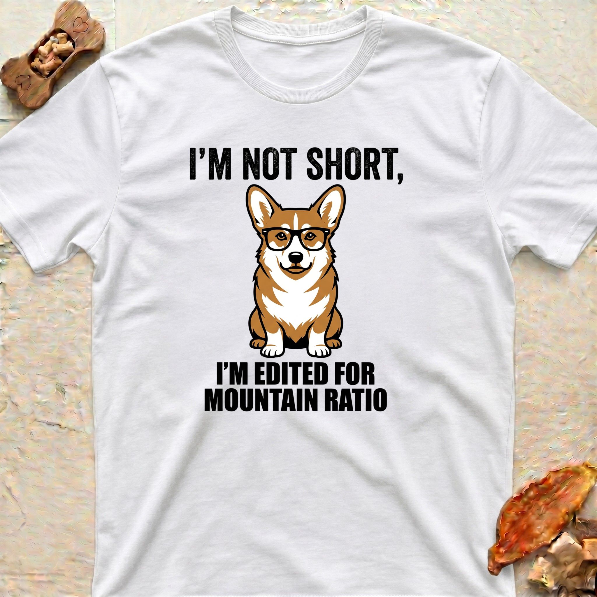 Corgi Graphic T-Shirt — I’m Not Short