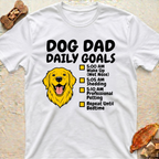 Golden T-Shirt - Dad's Daily Goals
