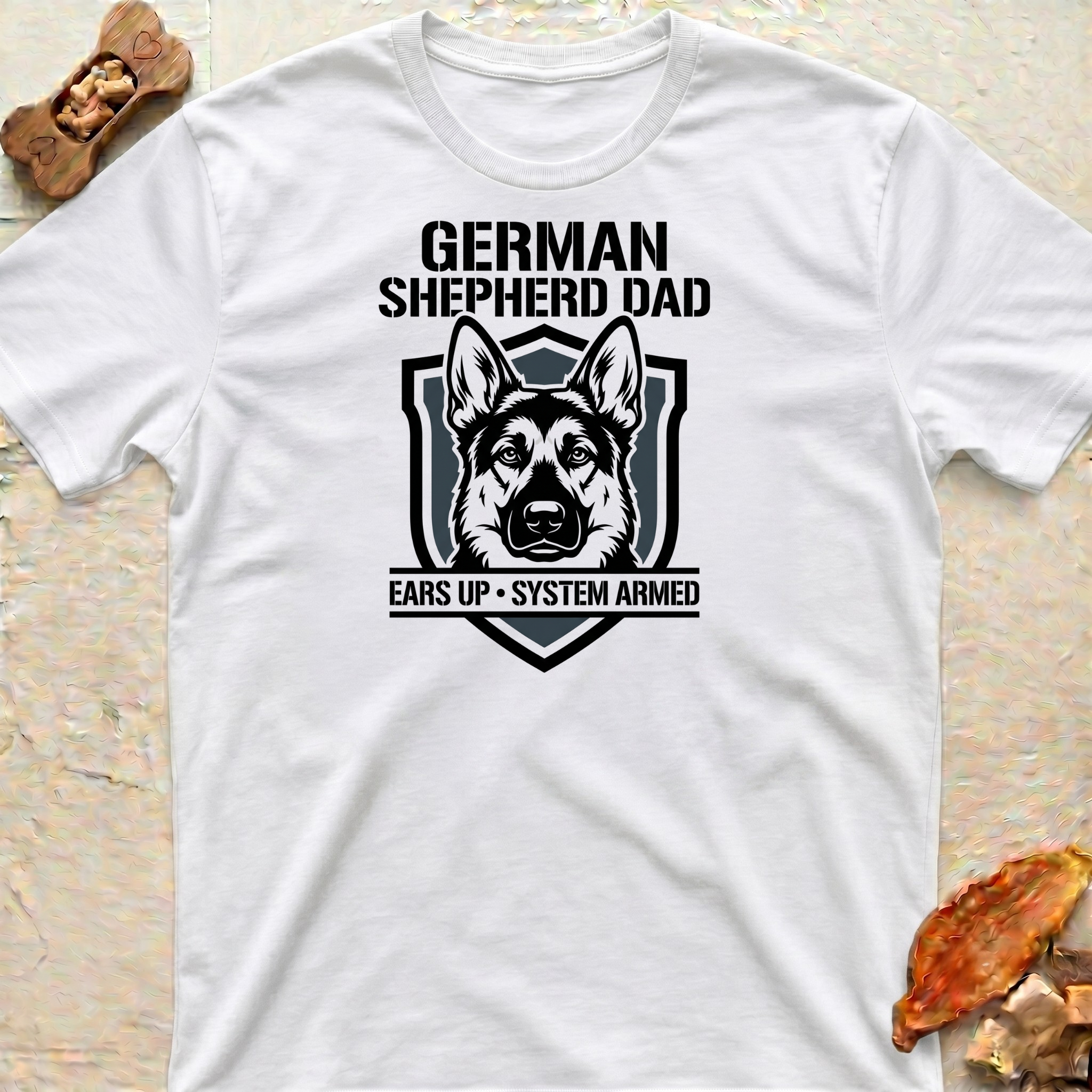 GSD Dad T-Shirt – Ears Up