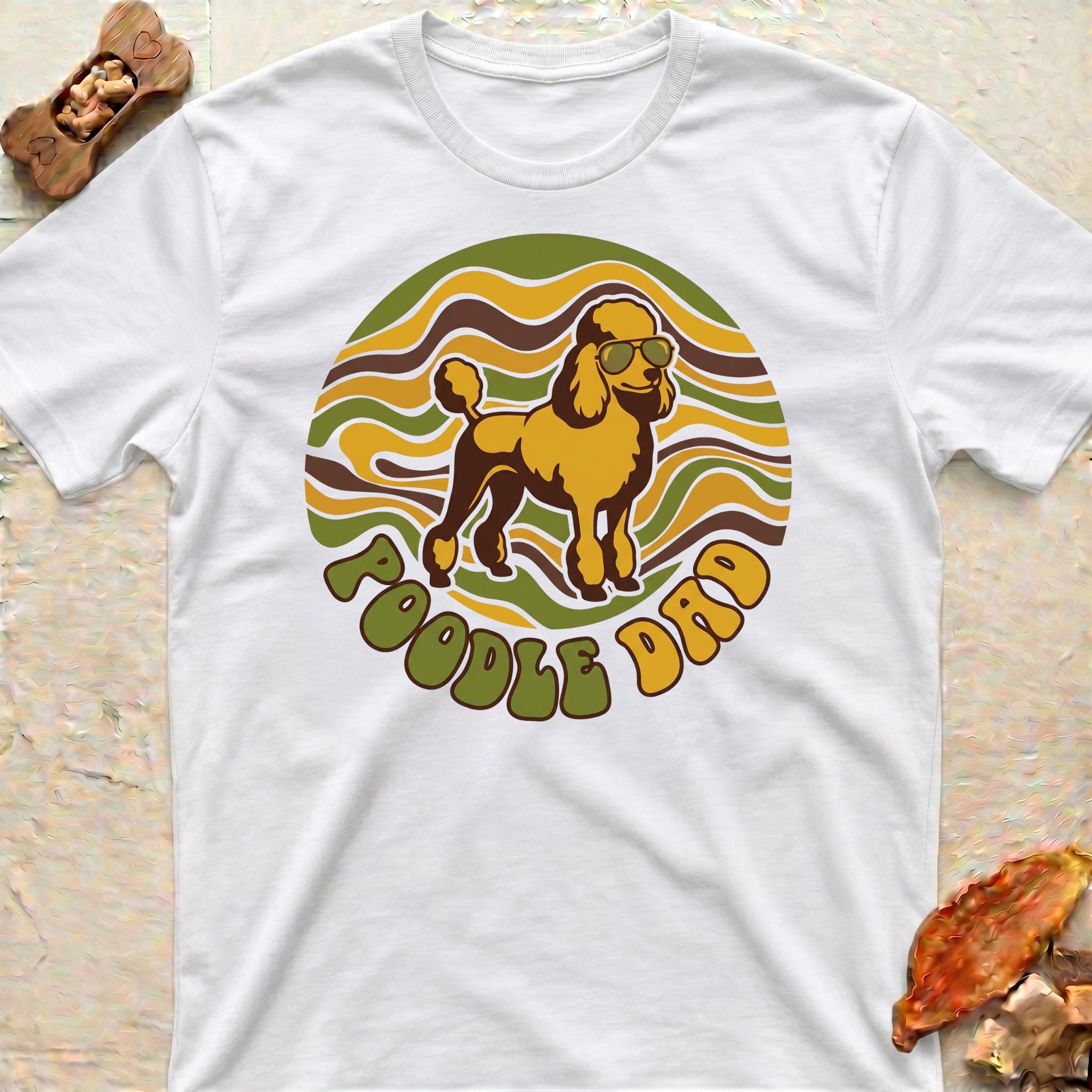 Retro Design Poodle T-Shirt