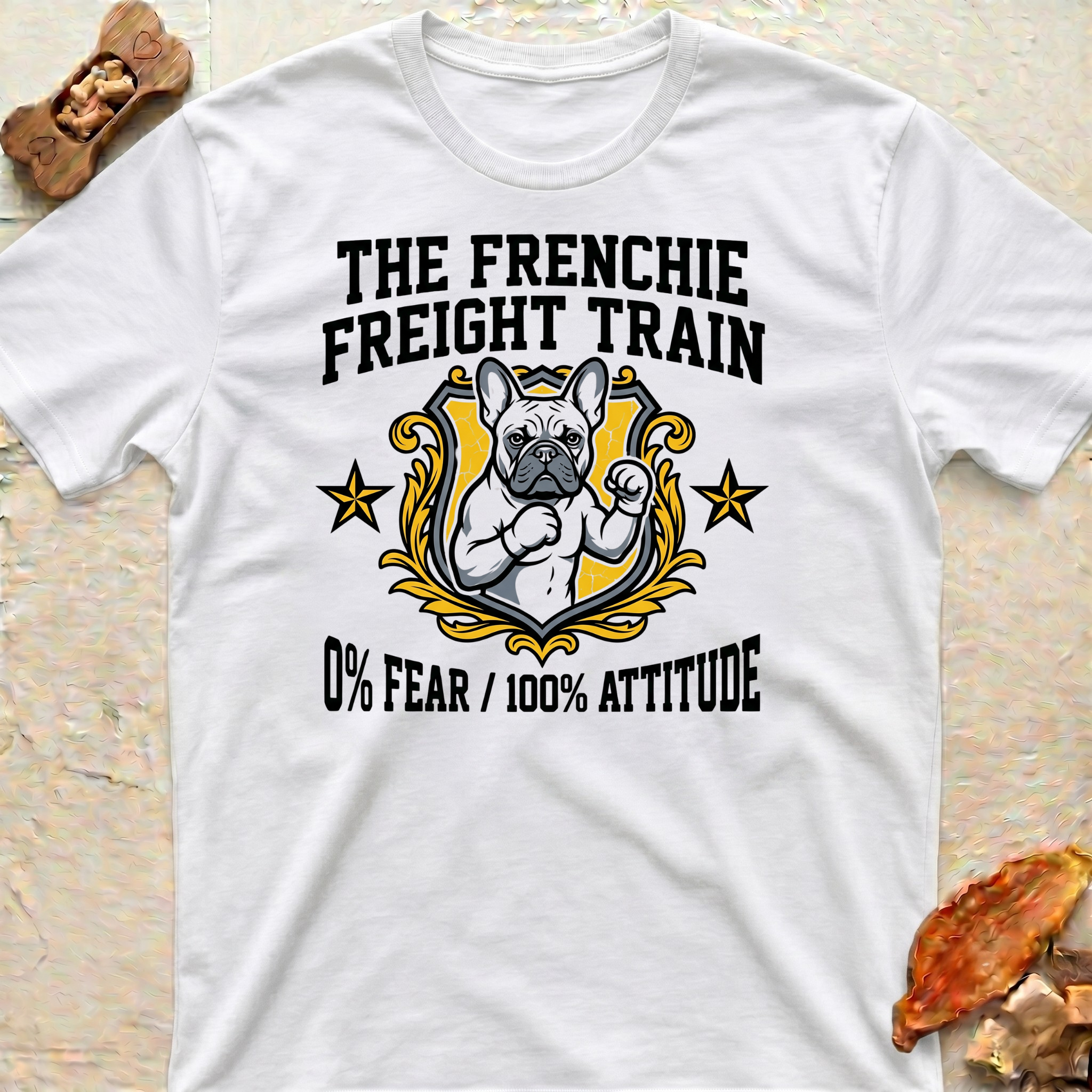 Frenchie "No Fear" T-Shirt