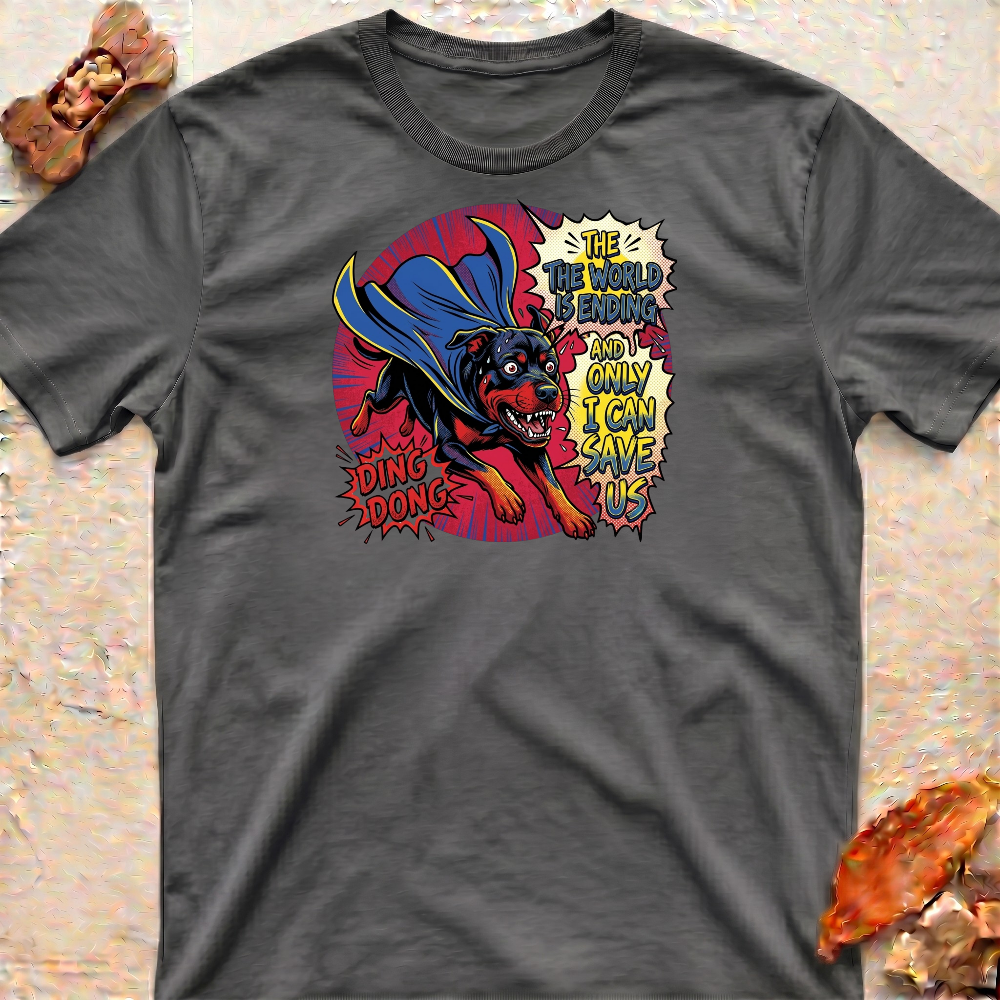Super Hero Rottweiler T-Shirt