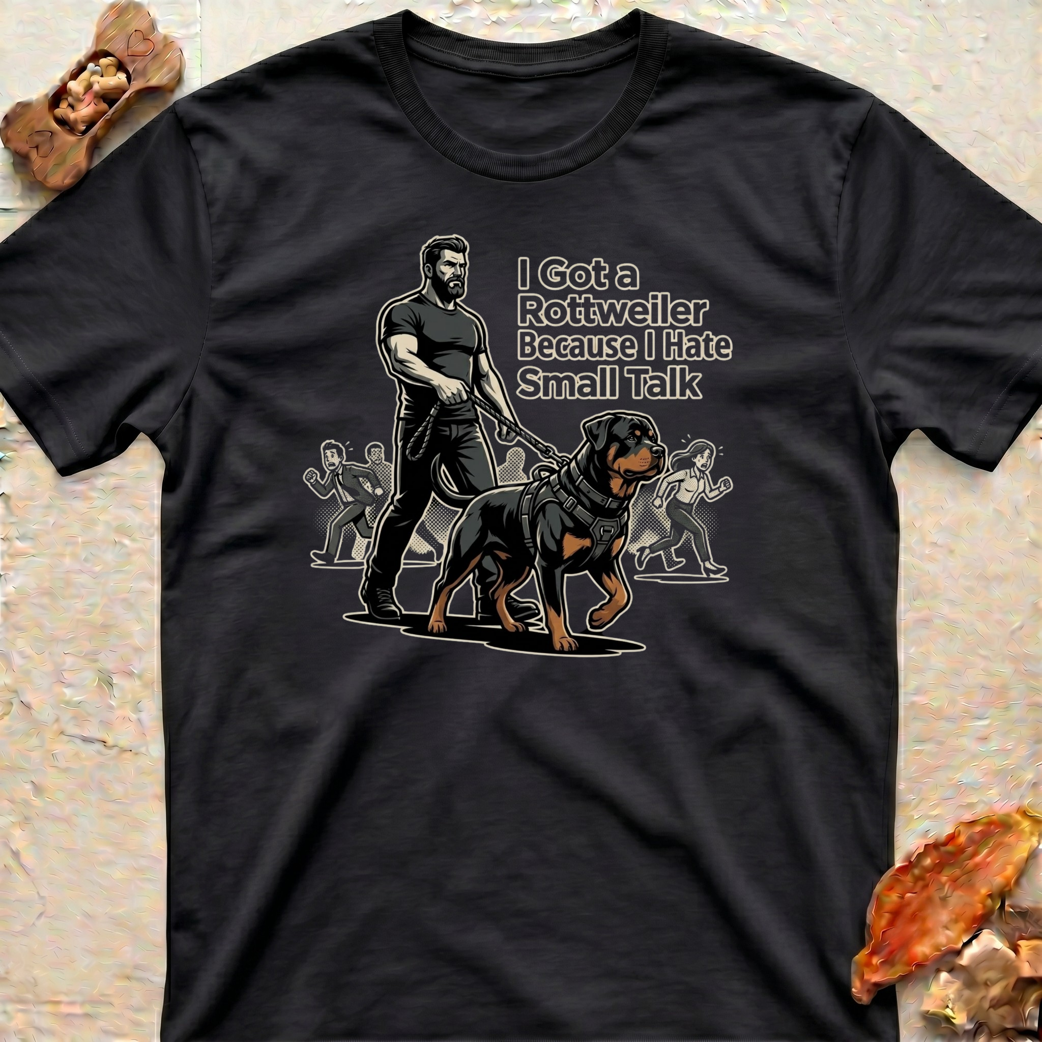 Small Talk Rottweiler T-Shirt