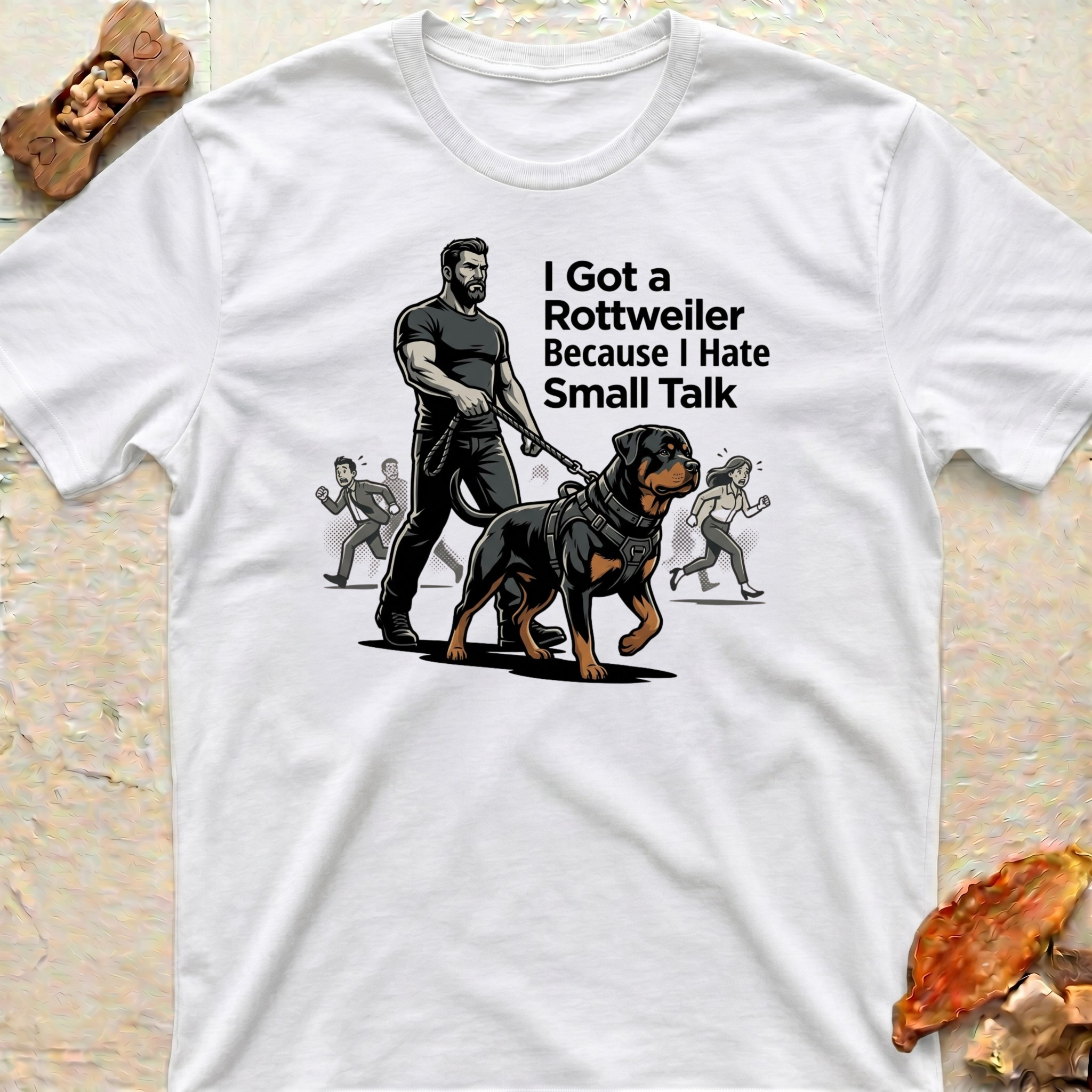 Small Talk Rottweiler T-Shirt